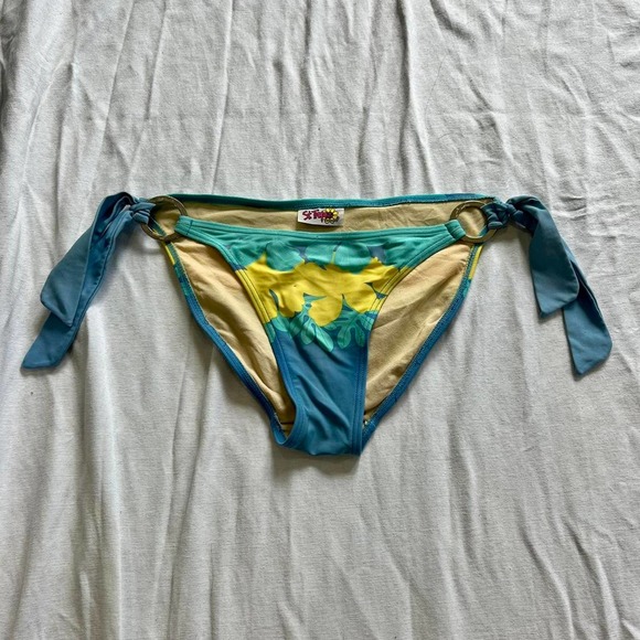 Vintage 90s tie bikini bottom - Picture 1 of 3